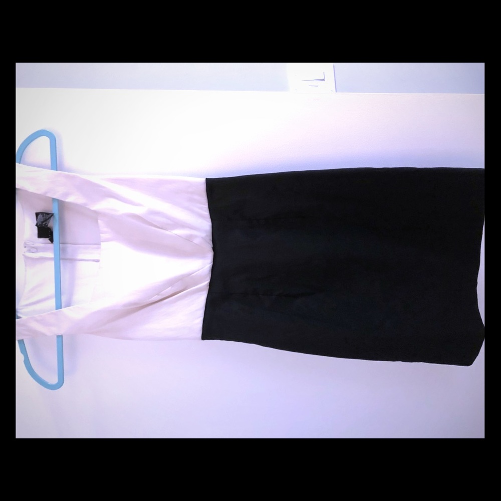 Black and white dress size 3 but stretchy 😄